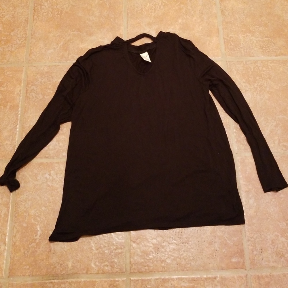 Mock neck shirt